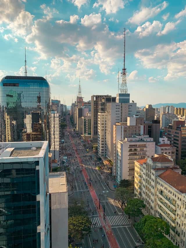 vista panorámica de sao paulo